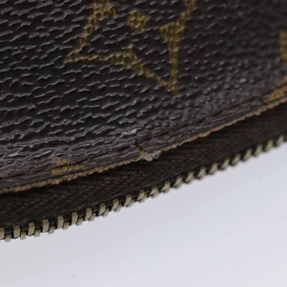 LOUIS VUITTON Monogram Pochette Cosmetic PM Cosmetic Pouch M47515 LV Auth hk1482 - Picture 6 of 16